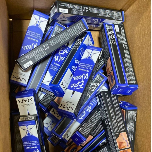 Nyx Epic Wear Waterproof Eye & Body Liquid Liner Sapphire 0.12Oz (33 Pcs Lot)