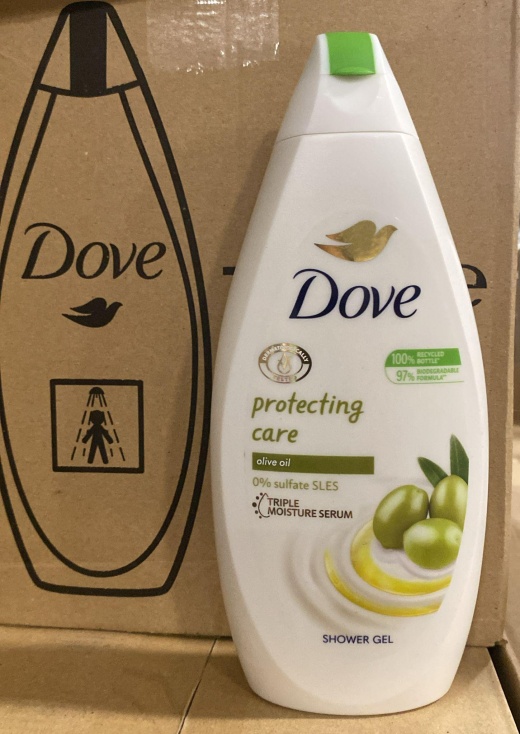 Dove Body Wash Protecting Care 500Ml (12 Pcs Lot)