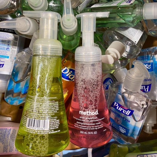 Hand Hygiene Mix Includes Hand Sanitizers , Foam Hand Soap & Liquid Hand Soap (70 Pcs Lot)