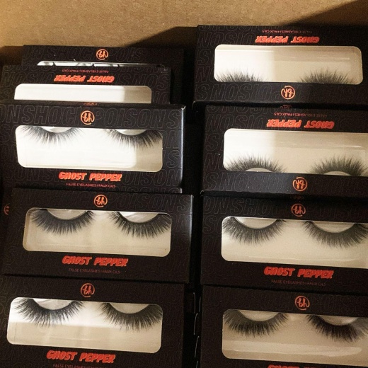 Bh Cosmetics Ghost Pepperpoison Shock False Eyelashes (40 Pcs Lot)