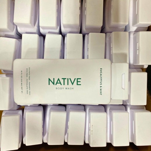 Native Eucalyptus & Mint Body Wash 18Oz (46 Pcs Lot)