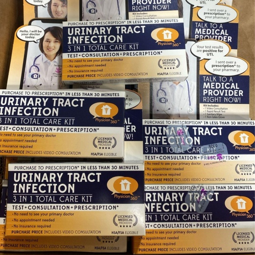 Physician 360 Urinary Tract Infection 3 In 1 Total Care Kit (23 Pcs Lot)