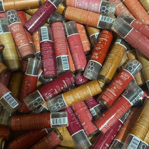 Burt's Bees All Aglow Lip & Cheek Stick 0.32Oz (50 Pcs Lot)