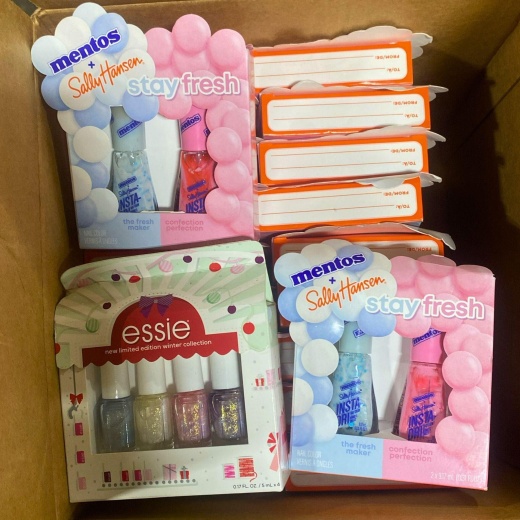 Essie & Mentos + Sally Hansen Nail Polish Collections (52 Pcs Lot)