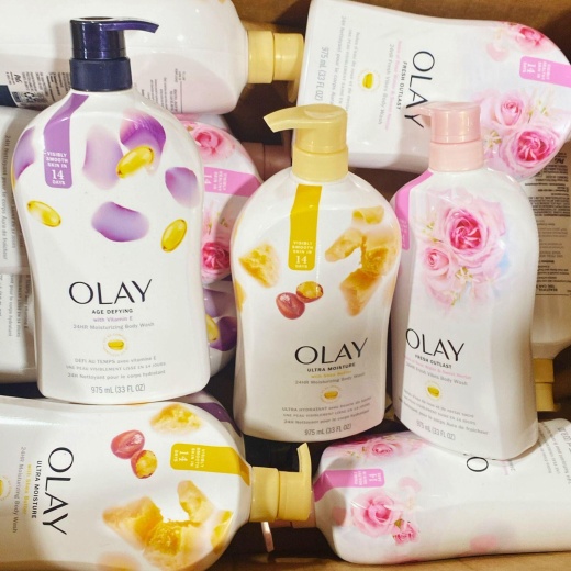 Olay 33Oz Body Wash Mix Assorted Scents (31 Pcs Lot)