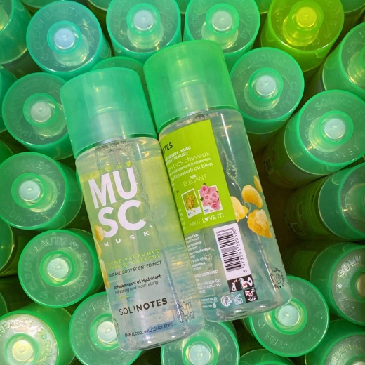 Parfum Musc Musk Hair & Body Scented Mist Refreshing & Mositurzing 8.45Oz (50 Pcs Lot)