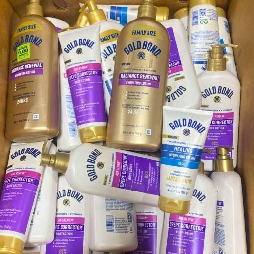 Gold Bond Lotion Mix Assorted Sizes (30 Pcs Lot)