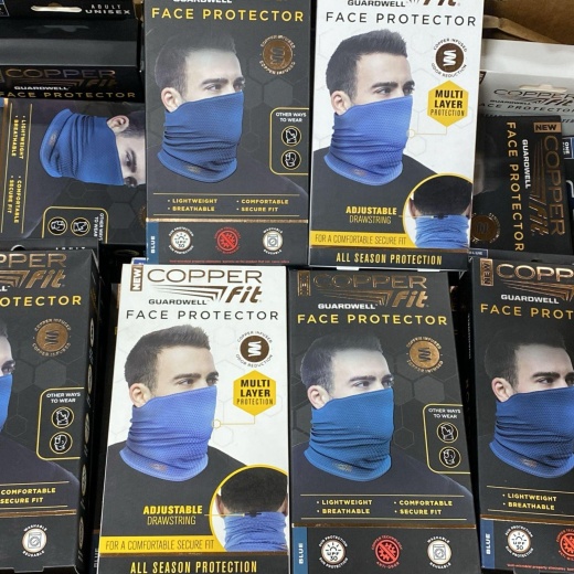 Copper Fit Face Protector (50 Pcs Lot)
