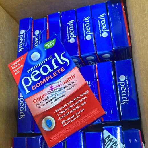Probiotic Pearls Complete Digestive Health Supports Digestive Balance , Regularity & Colon Health Designed To Survive Stomach Acid (22 Pcs Lot)