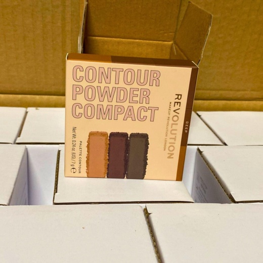 Revolution Contour Powder Compact Deep Palette Contour 0.24Oz (30 Pcs Lot)