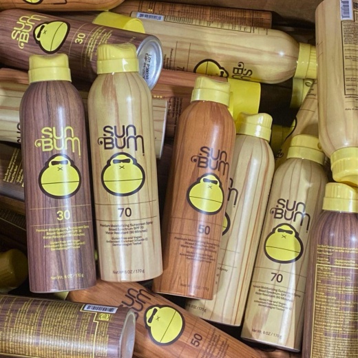 Sun Bum 6Oz Cans Assorted Mix (60 Pcs Lot)