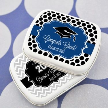 Personalized Graduation Mint Tins