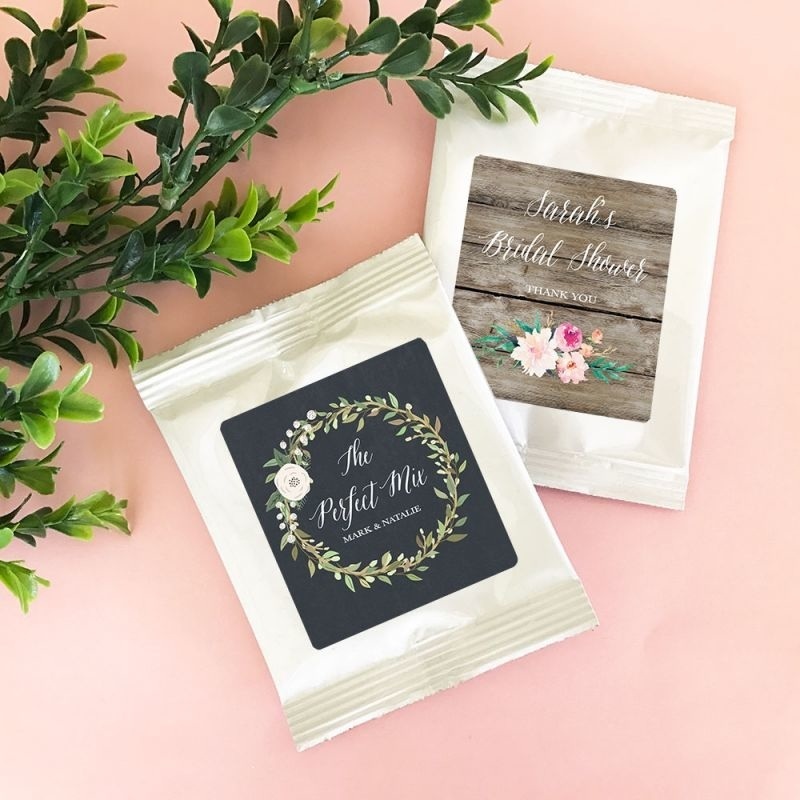 Personalized Floral Garden Hot Cocoa + Optional Heart Whisk
