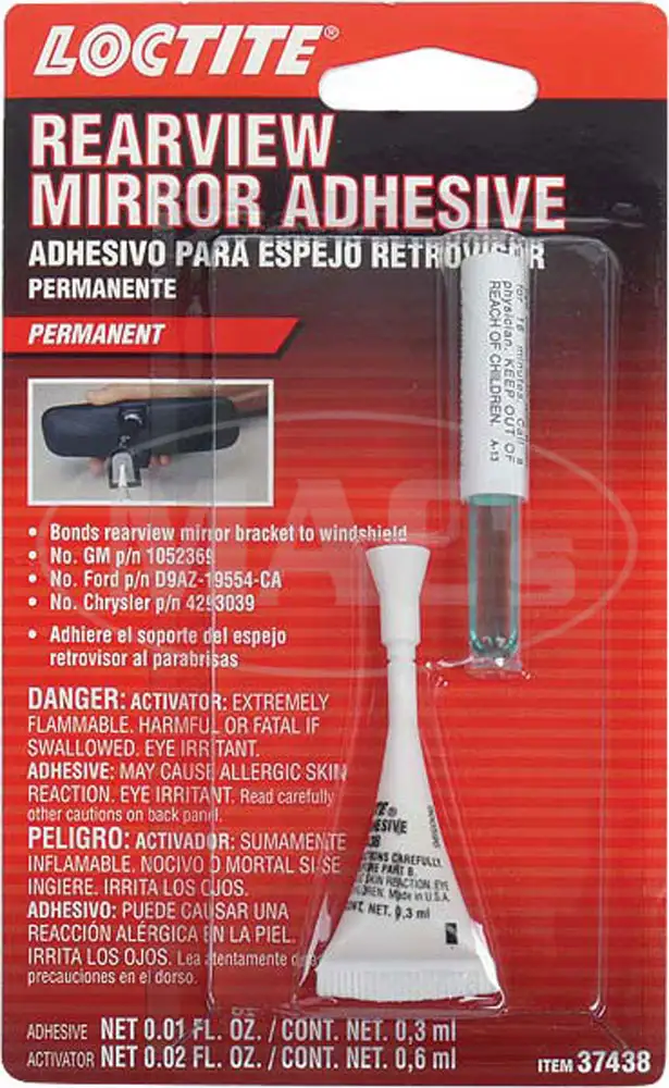 Inside Mirror Installation Adhesive Kit