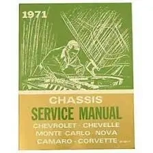 Nova Service Shop Manual 1971