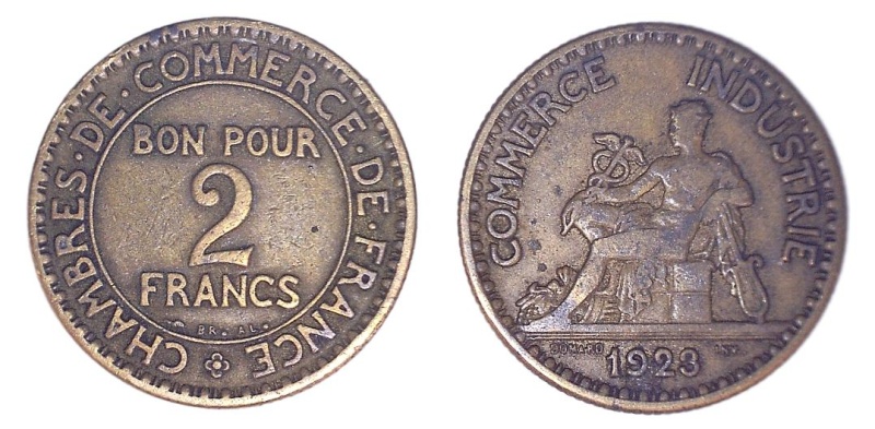 France Km877(F) 2 Francs