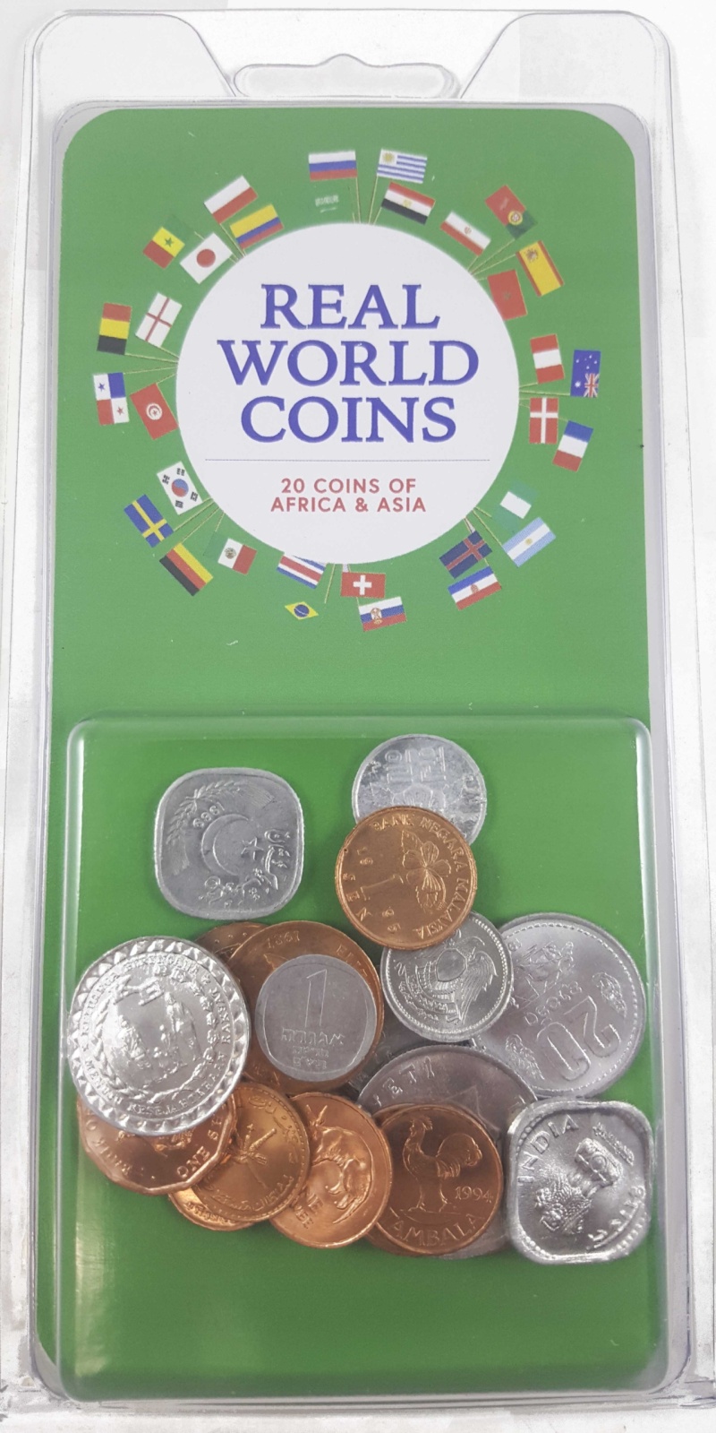 Africa & Asia 20 Coin Set