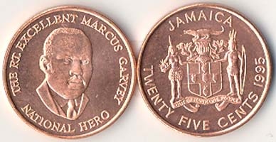 Jamaica Km167(U) 25 Cents