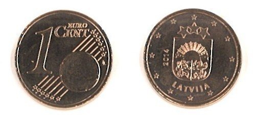 Latvia Km150(U) 1 Cent