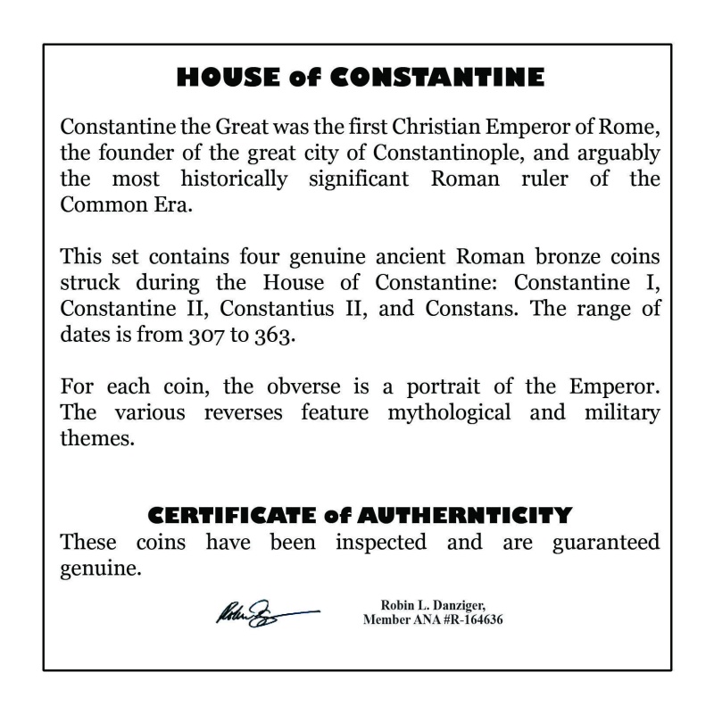 House Of Constantine: Four Coin (Mini Album)