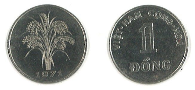 Viet Nam South Km7a(U) 1 Dong