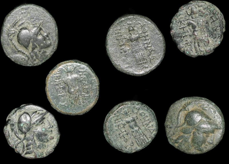 Greek World, Asia Monor, Mysia, Pergamon (2Nd Century Bce), Bronze Unit(C)