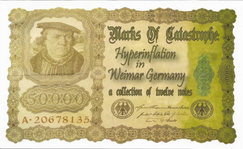 Hyperinflation In Weimar Germany, A Collection Of Twelve Notes