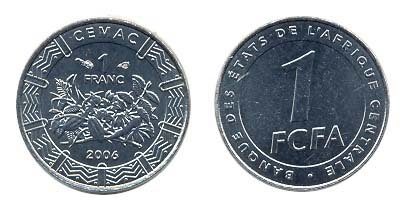 Central African St. Km16(U) 1 Franc