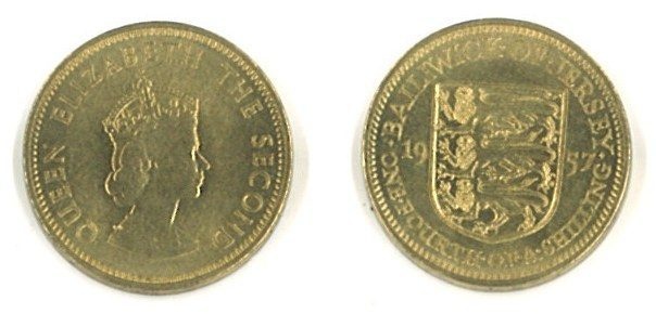 Jersey Km22(U) 1/4 Shilling 3 Pence