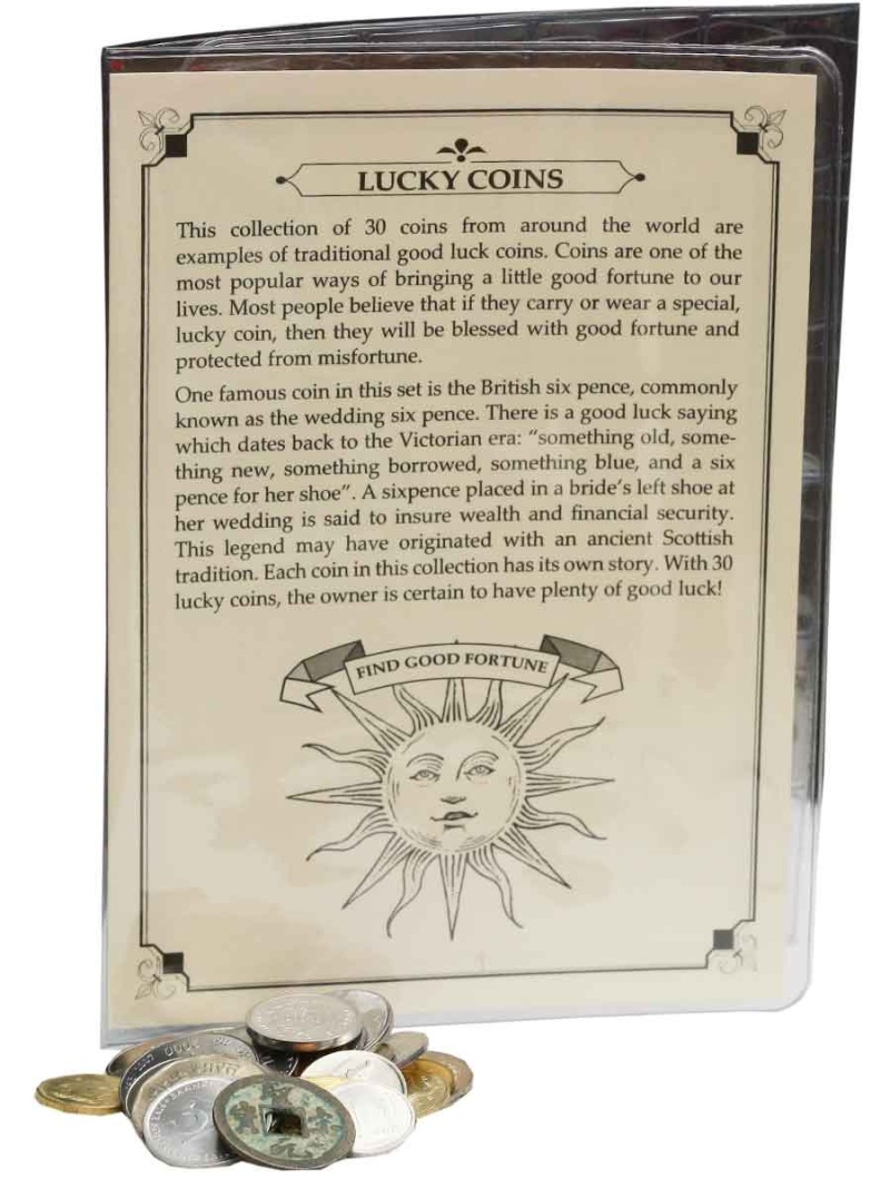 Lucky Coins: A Set Of 30 Coins That Bring Luck