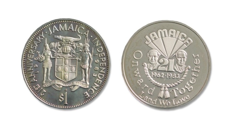 Jamaica Km134(U) Dollar