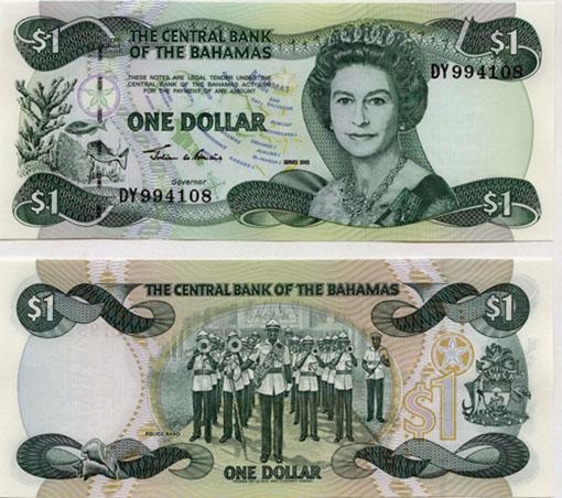 Bahamas P70(U) 1 Dollar