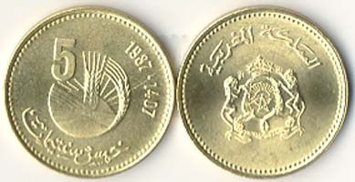 Moroccokm83(U) 5 Santimat
