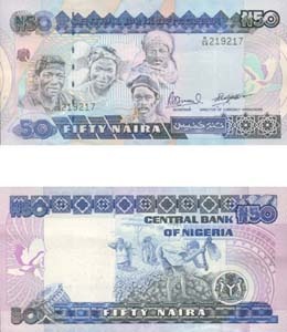 Nigeria P27(U) 50 Naira