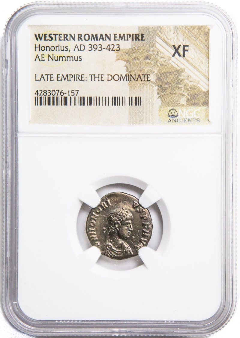 Roman Ae Of (Ad393-423) Ngc(Xf)