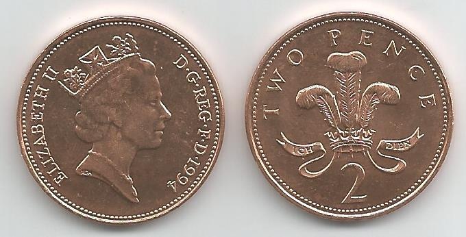 Great Britain Km936a(U) 2 Pence