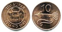 Iceland Km25(U) 10 Aurar