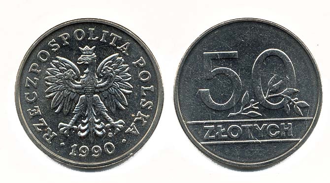 Poland Km216(U) 50 Zlotych