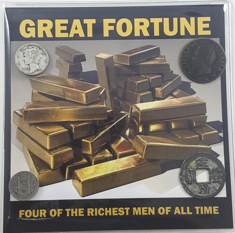 Great Fortune: Four Of The Richest Men Of All Time Four Coin (Mini Album)