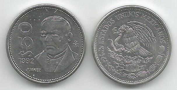 Mexico Km495a(U) 50 Pesos