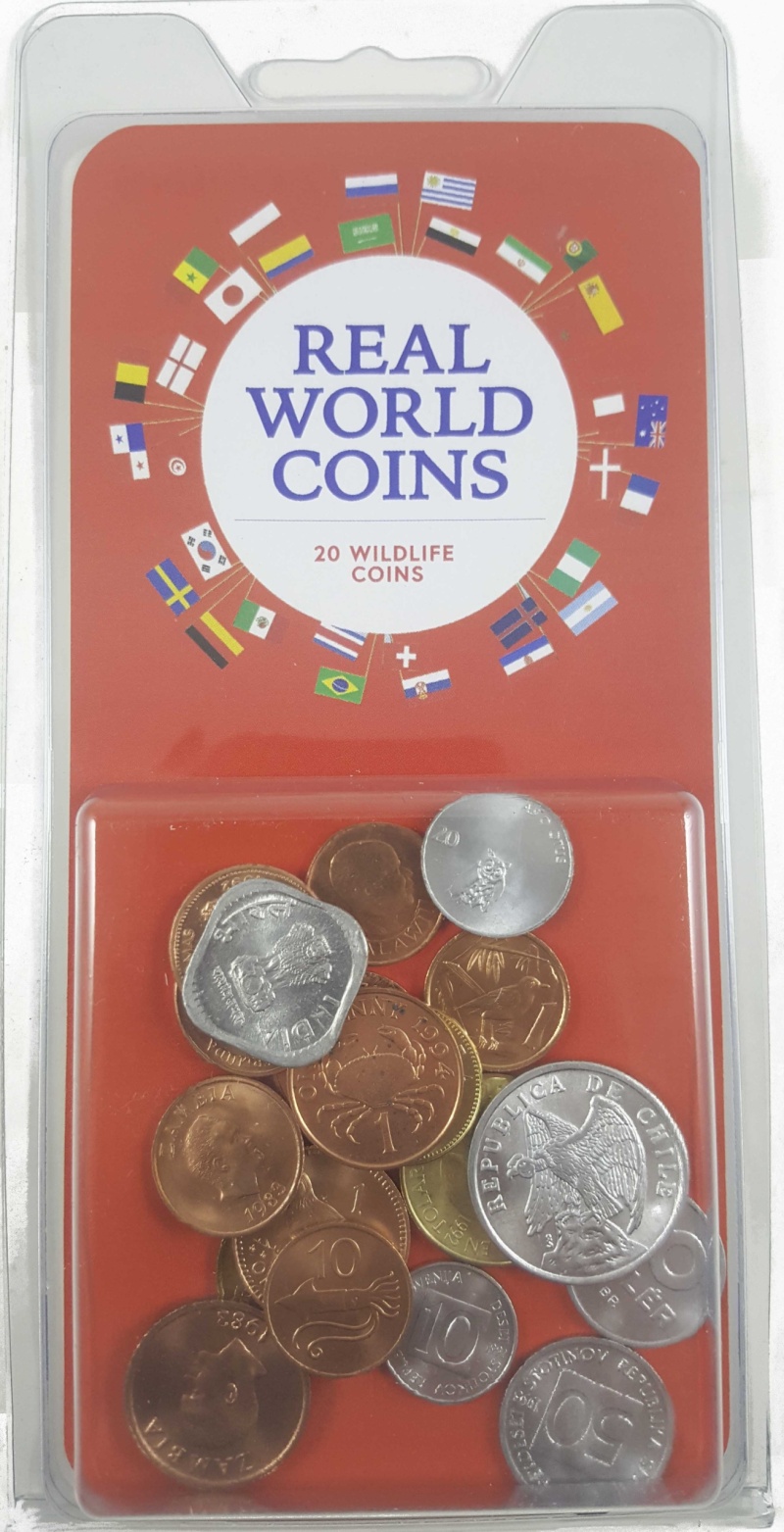 Wildlife Coins: A Set Of 20 Coins