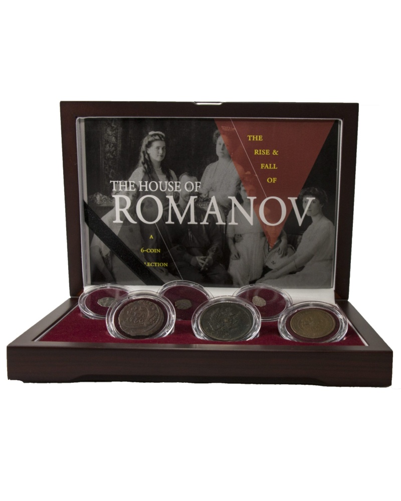 Rise And Fall Of The House Of Romanov (Six-Coin Box)