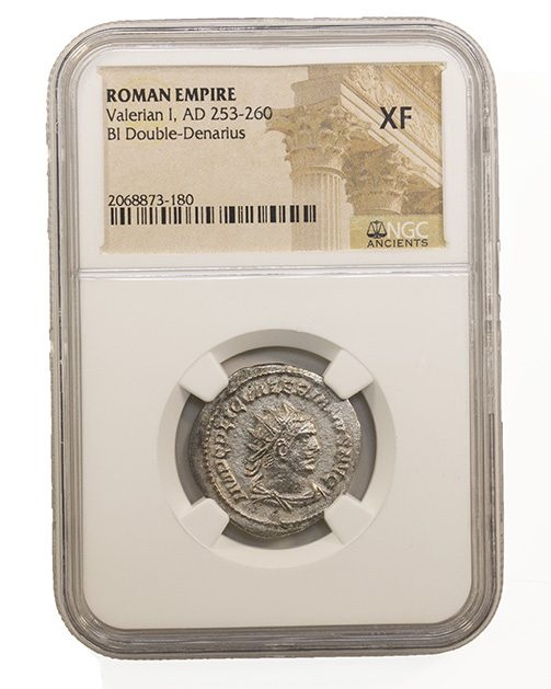 Roman Silver Antoninianus Of Valerian 1St (Ad253-260) Ngc(Xf)