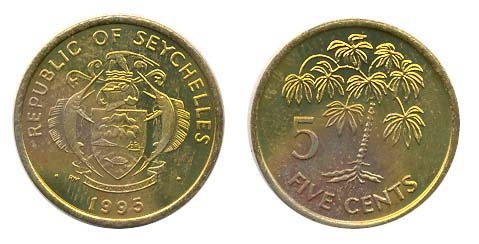 Seychelles Km47.2(U) 5 Cents