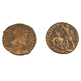 Gladiator: Roman Coin Of Emperor Constantius Ii (Album)