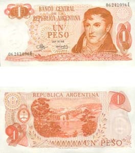 Argentina P287(U) 1 Peso