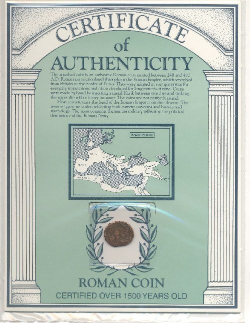 Ancient Rome: One Coin From The 4Th Century
