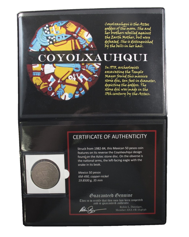 Coyolxauhqui: The Aztec Moon Goddess Coin Of Mexico (Album)
