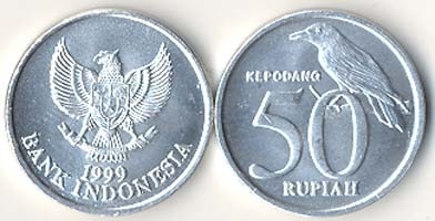 Indonesia Km60(U) 50 Rupiah