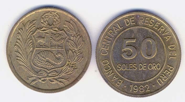 Peru Km273(Vf) 50 Soles